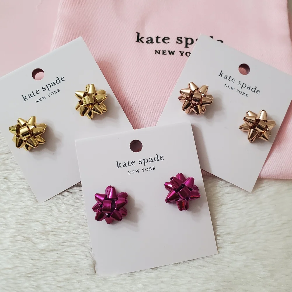 Kate Spade Ribbon earring - Picture 2 of 6